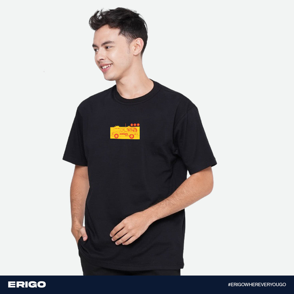 Erigo T-Shirt Graphic Taru Black