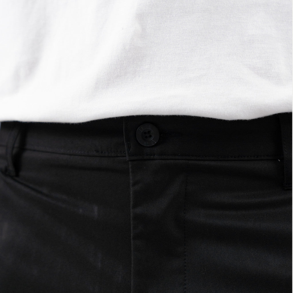 Erigo Chino Short Super Stretch Newland Black - Celana Pendek Chino Unisex