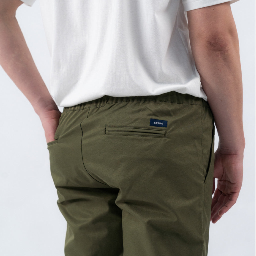 Erigo Jogger Pants Super Stretch George Army - Celana Panjang Jogger Unisex