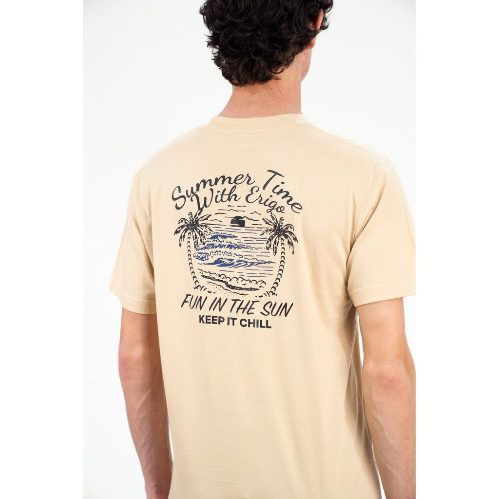 Erigo T-Shirt Woosy Cream - Kaos Unisex