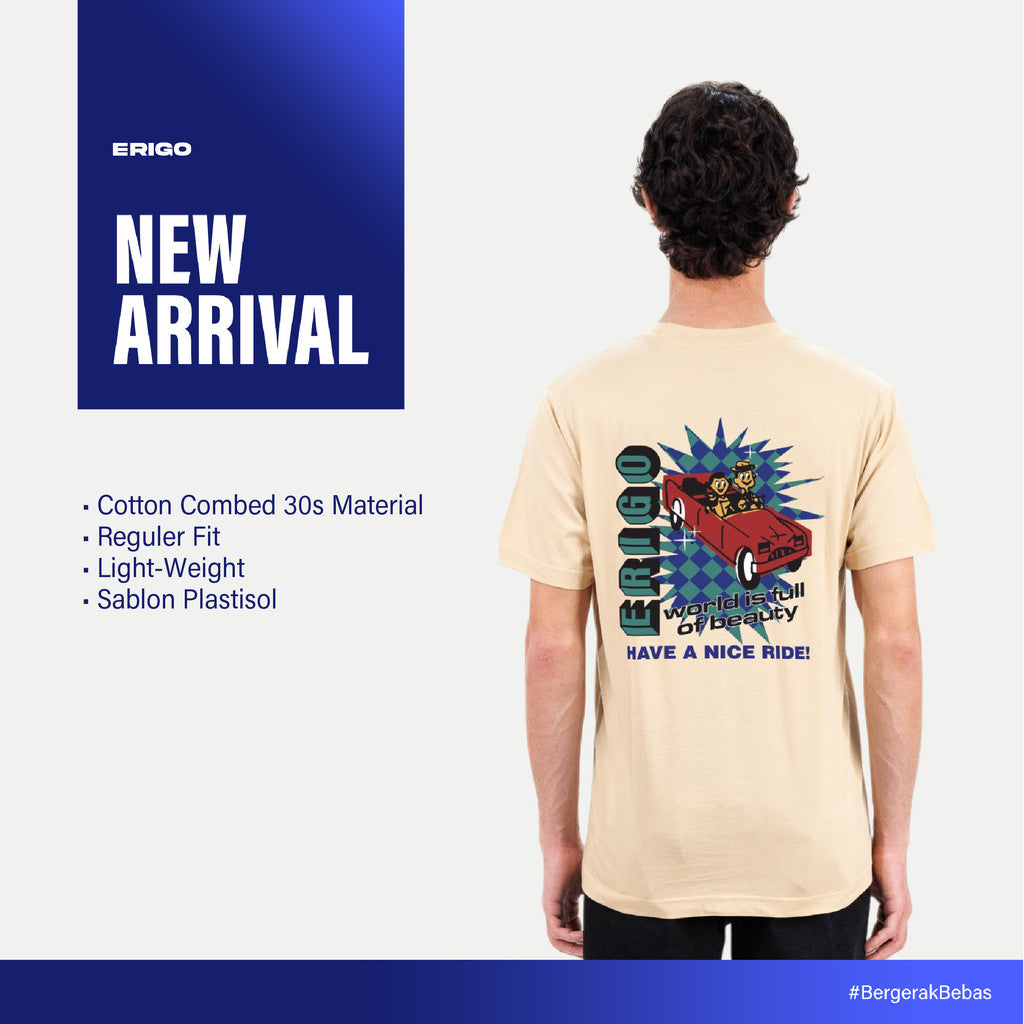 Erigo T-Shirt Adler Khaki - Kaos Unisex