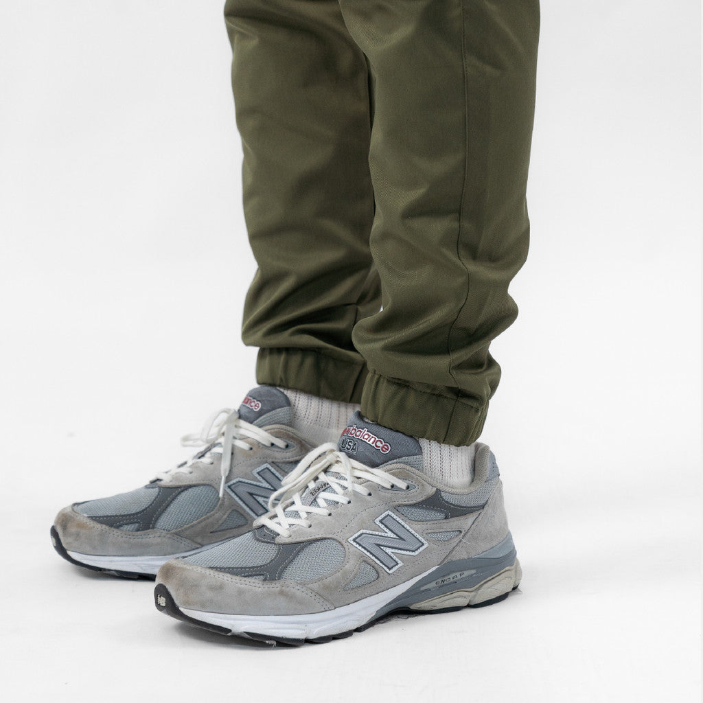 Erigo Jogger Pants Super Stretch George Army - Celana Panjang Jogger Unisex