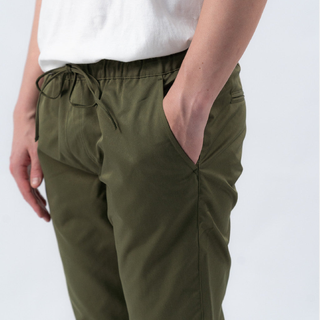 Erigo Jogger Pants Super Stretch George Army - Celana Panjang Jogger Unisex