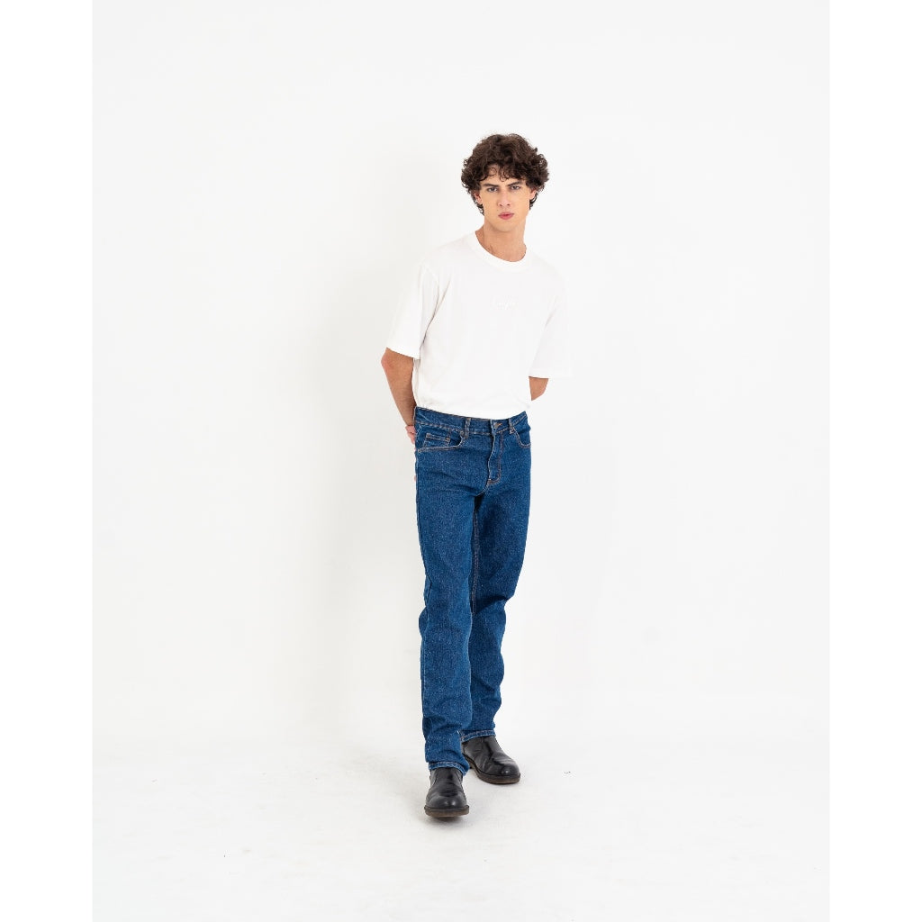 Erigo Denim Pants Edwin Medium Blue - Celana Panjang Denim Unisex