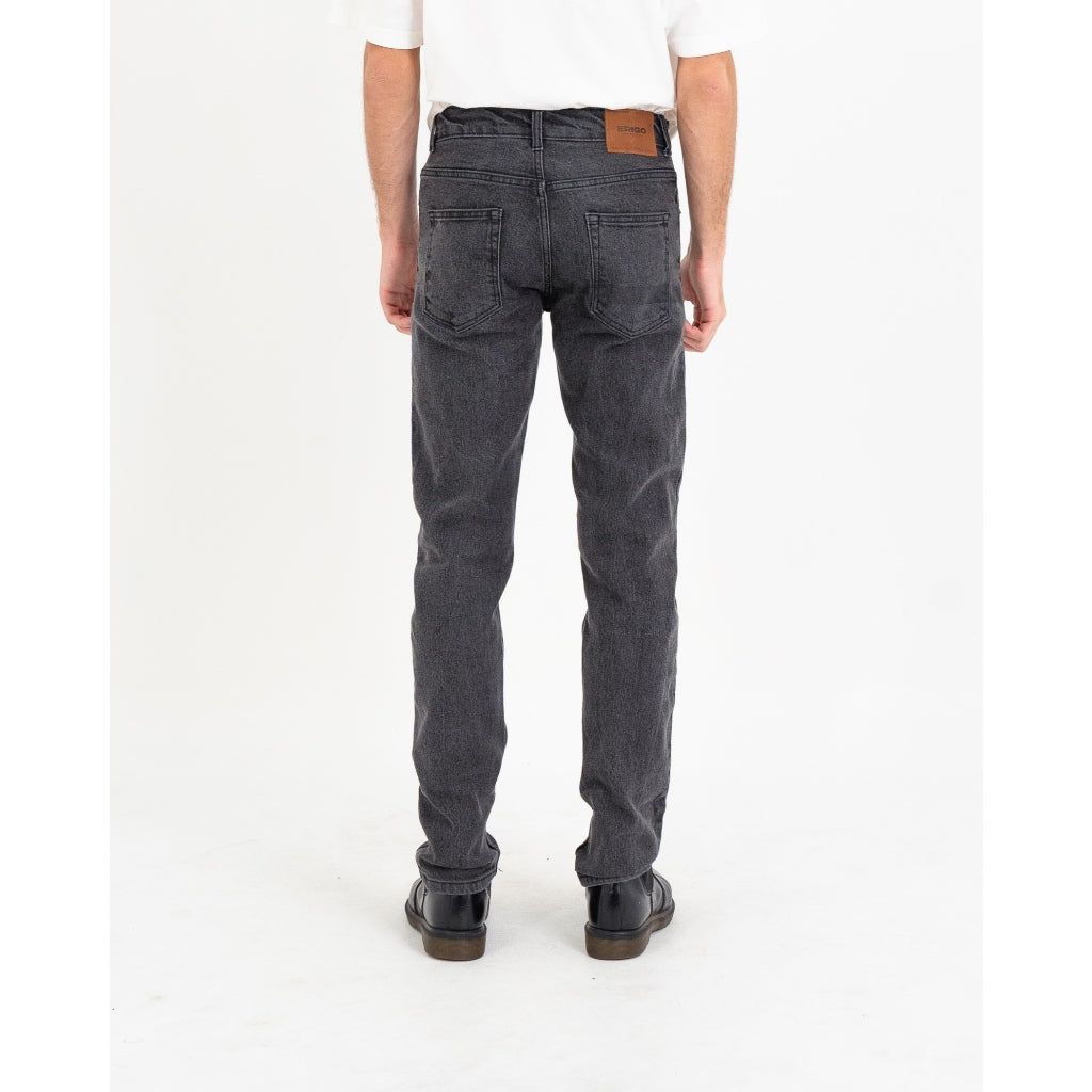Erigo Denim Pants Eden Medium Black - Celana Panjang Denim Unisex
