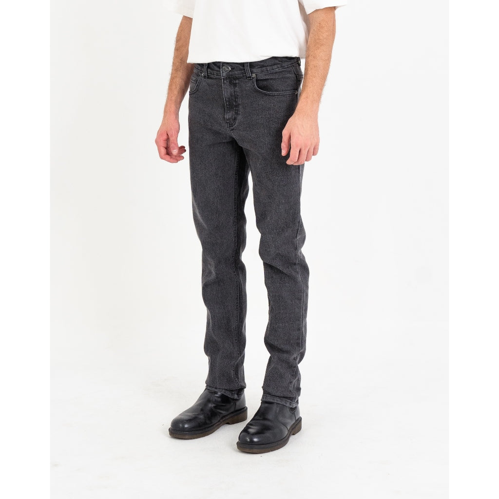 Erigo Denim Pants Eden Medium Black - Celana Panjang Denim Unisex