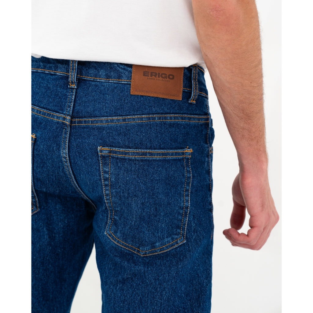 Erigo Denim Pants Edwin Medium Blue - Celana Panjang Denim Unisex