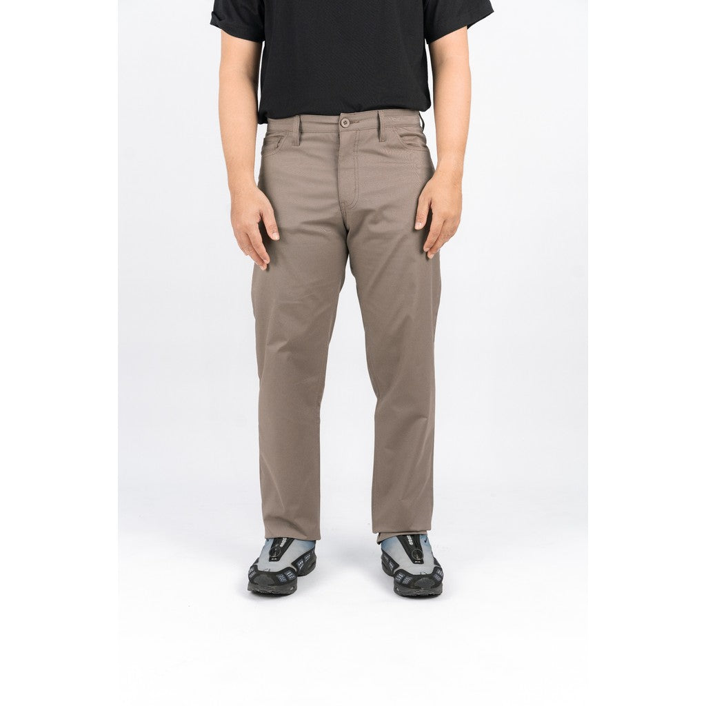Erigo Bundling Paket Hemat Five Pocket Pants Xavier Grey + Xavi Dark Brown Unisex