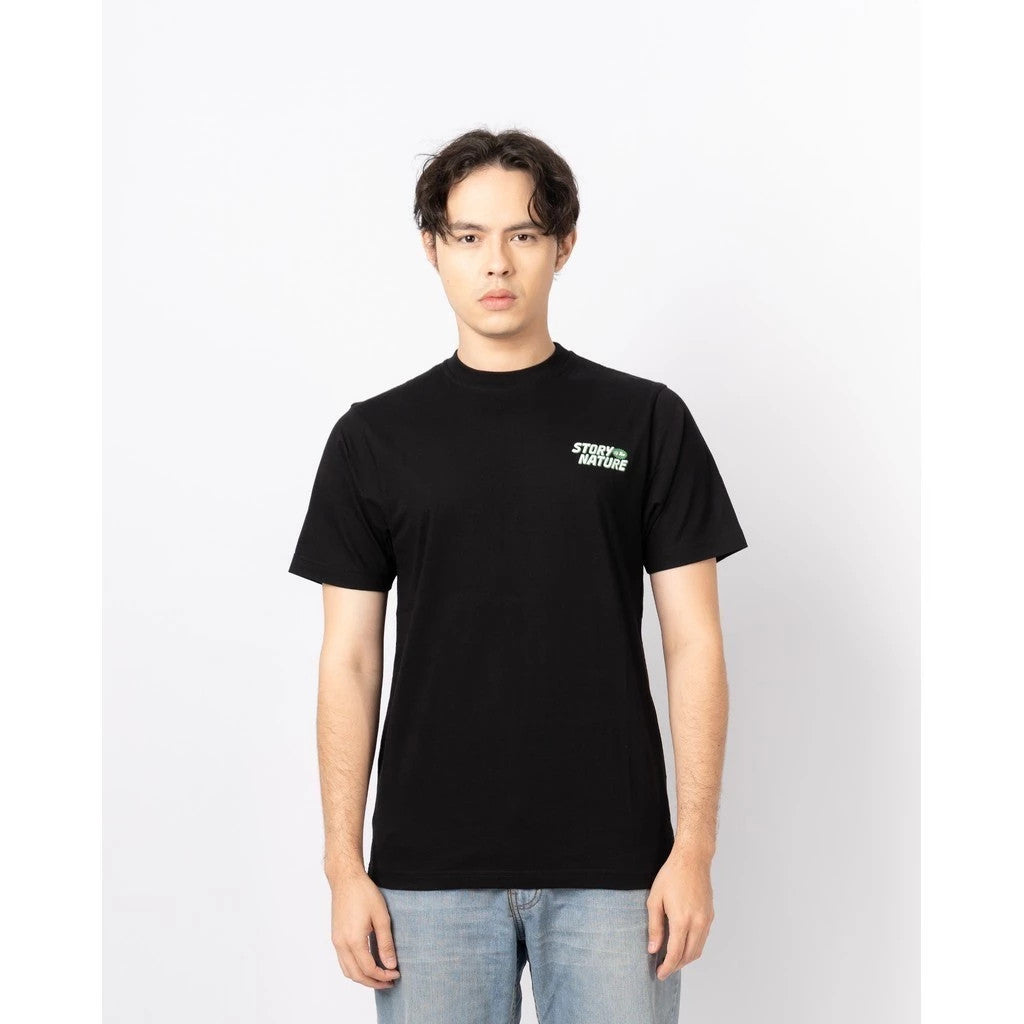 Erigo Paket Hemat T-Shirt Akyas Black + Trafalgar Black Unisex