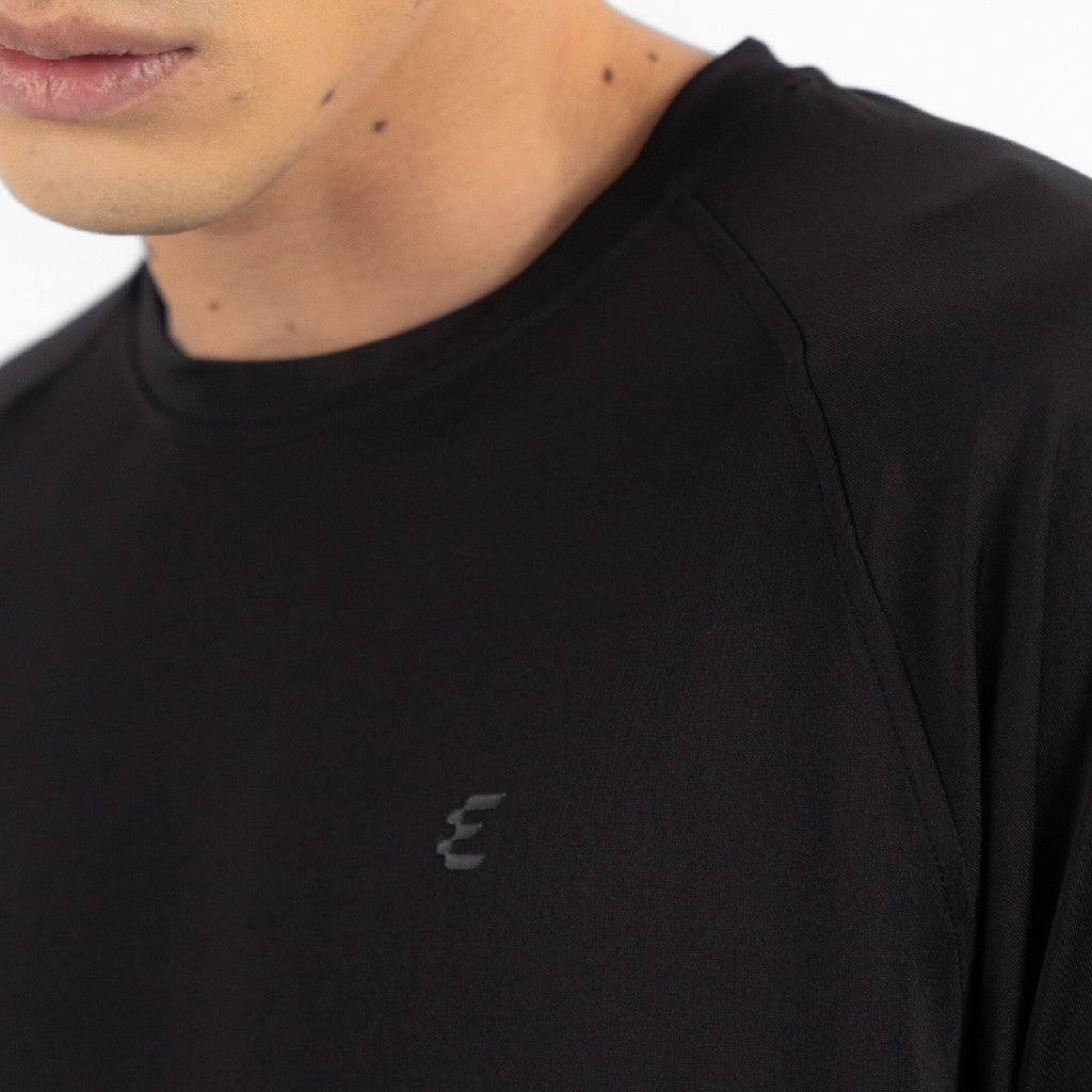 Erigo Active Tees Vizy Black - Kaos Jersey Unisex