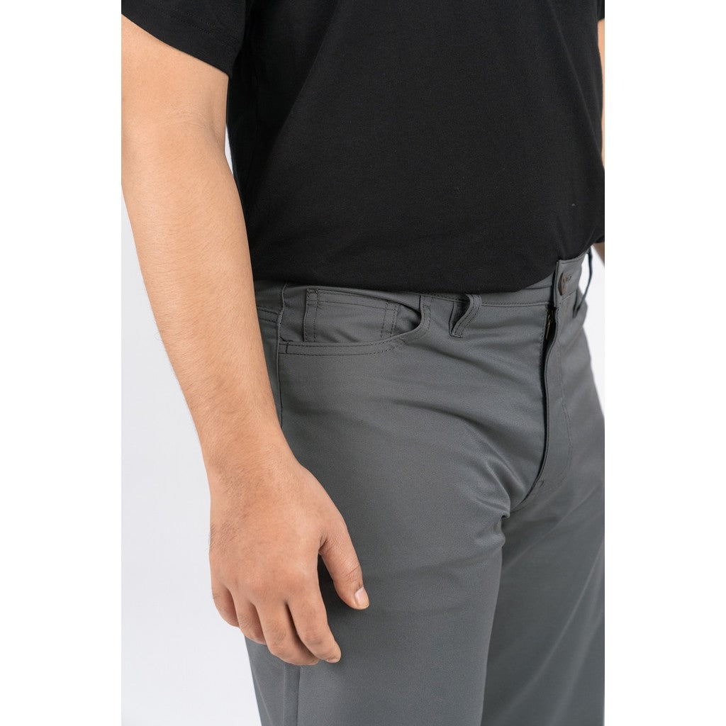 Erigo Five Pocket Pants Xever Dark Grey - Celana Panjang Five Pocket Unisex