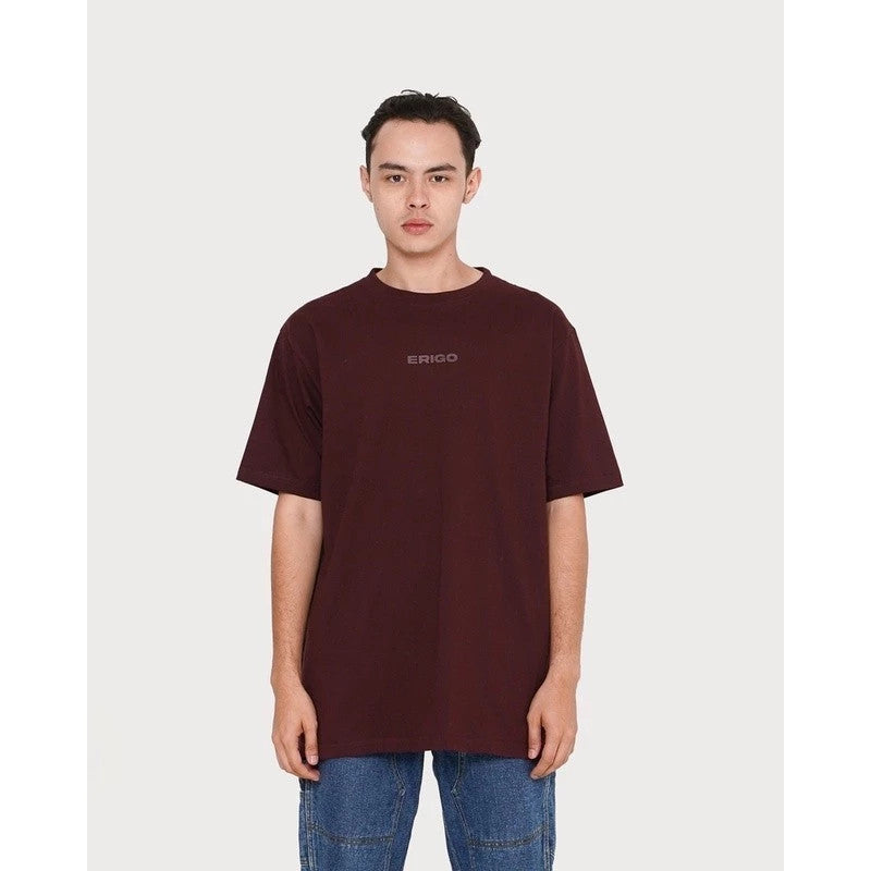 Erigo Bundling Paket Hemat T-Shirt Basic Meghan Black + T-Shirt Oversize Fresne Andora Unisex