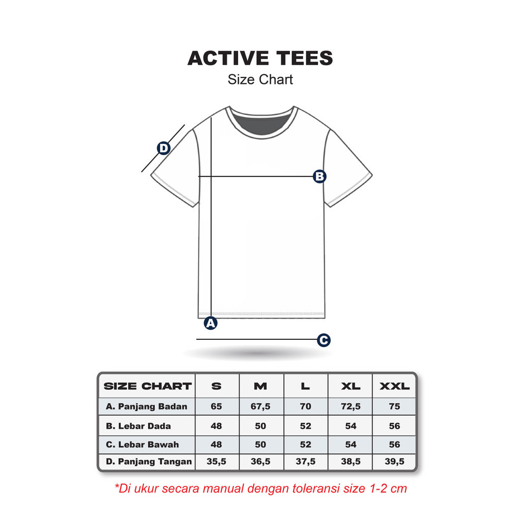 Erigo Active Tees Vesca Grey - Kaos Jersey Unisex