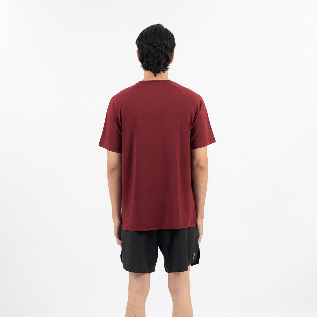 Erigo Active Tees Velly Maroon - Kaos Jersey Unisex