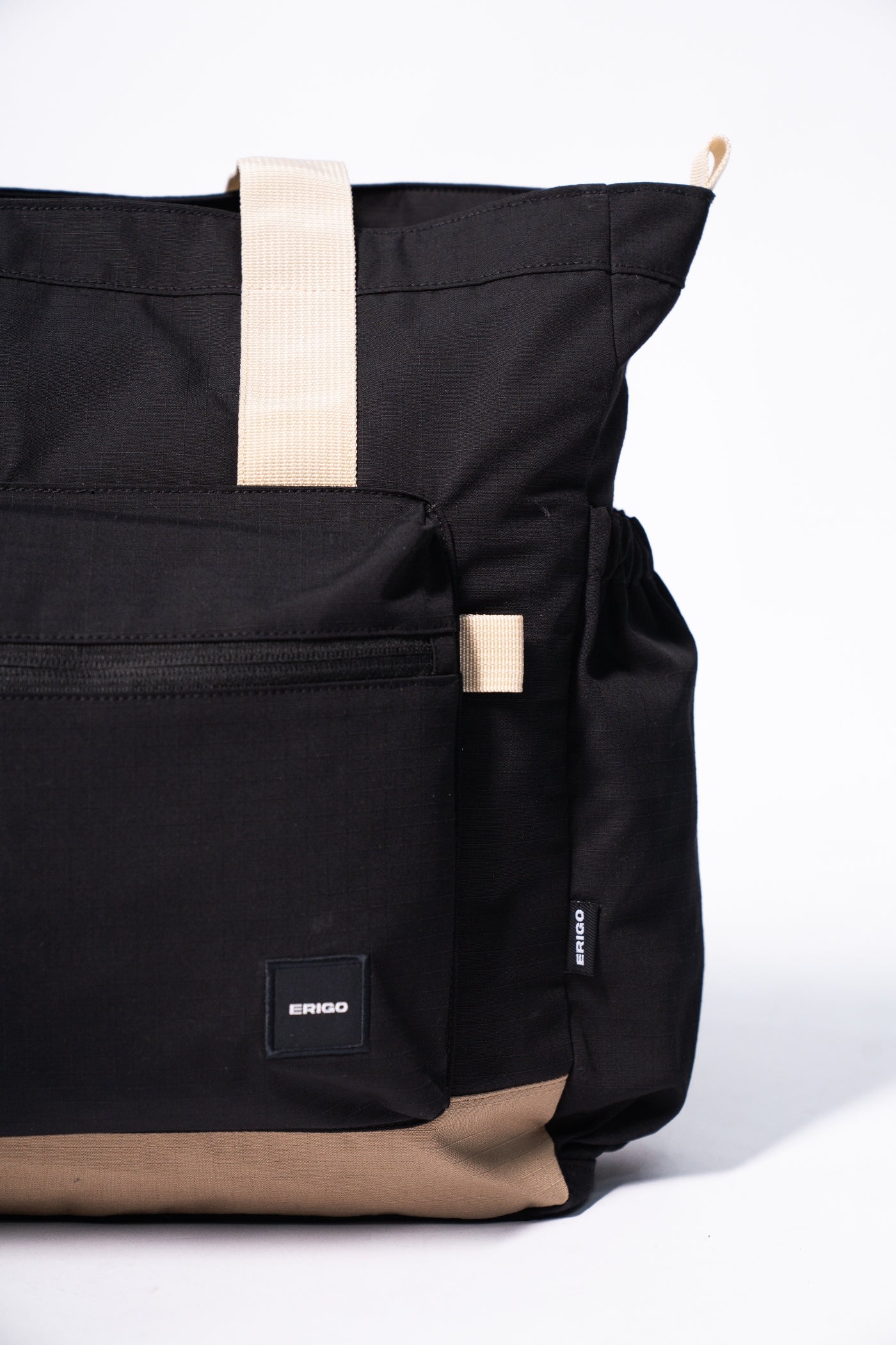 Erigo Tote Bag Preston Black Khaki