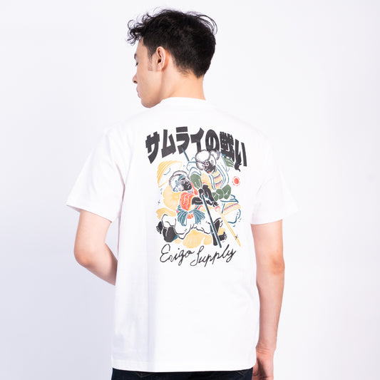 Erigo T-Shirt Yuzniko White Unisex