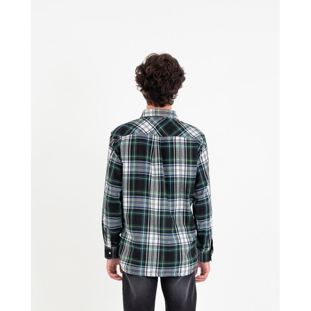 Erigo Flannel Shirt Nero Emerald Unisex