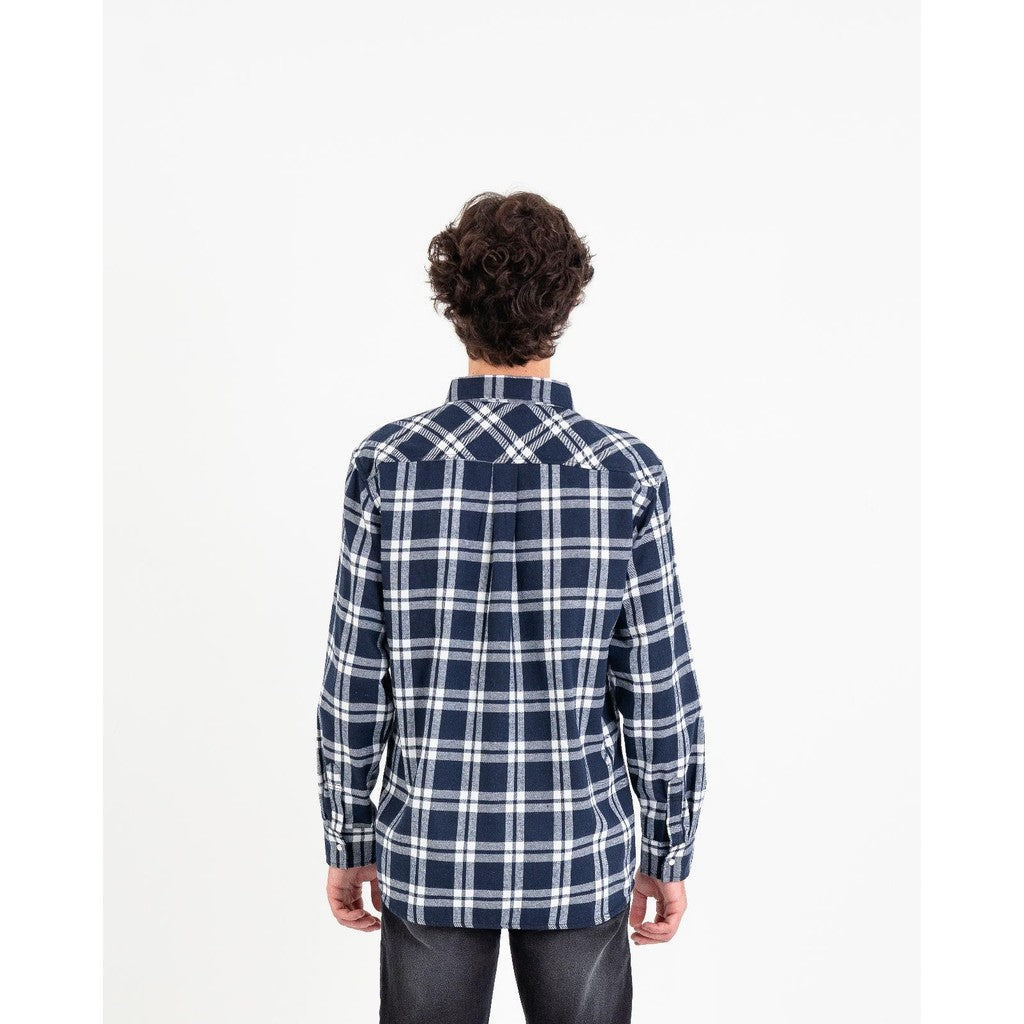 Erigo Flannel Shirt Nixon Navy Unisex