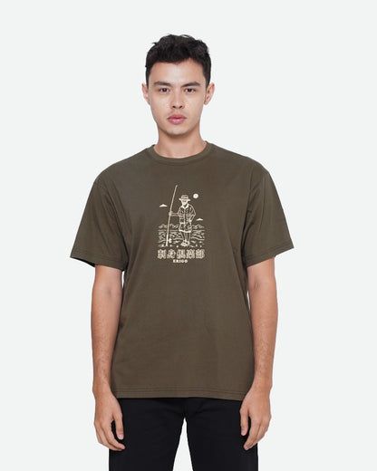 Erigo T-Shirt Katsura Olive Unisex