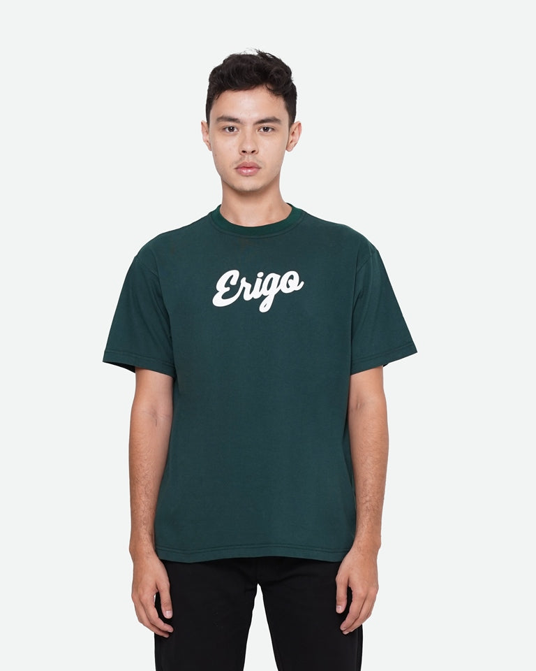 Erigo T-Shirt Basic Emerald White Unisex