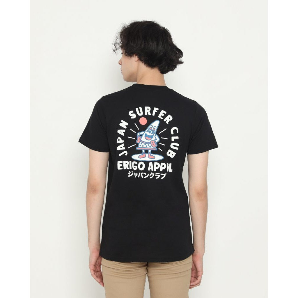 Erigo T-Shirt Japan Surfer Black