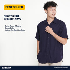 Erigo Short Shirt Gribson Navy