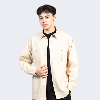 Erigo Shirt Jacket Derriel Light Brown Unisex