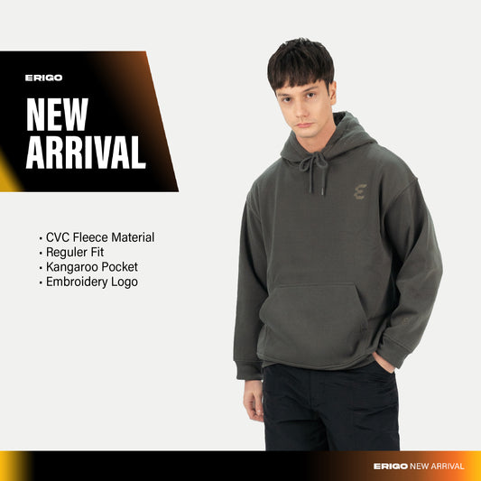 Erigo Hoodie Embro Nerender Asphalt - Jaket Hoodie Unisex