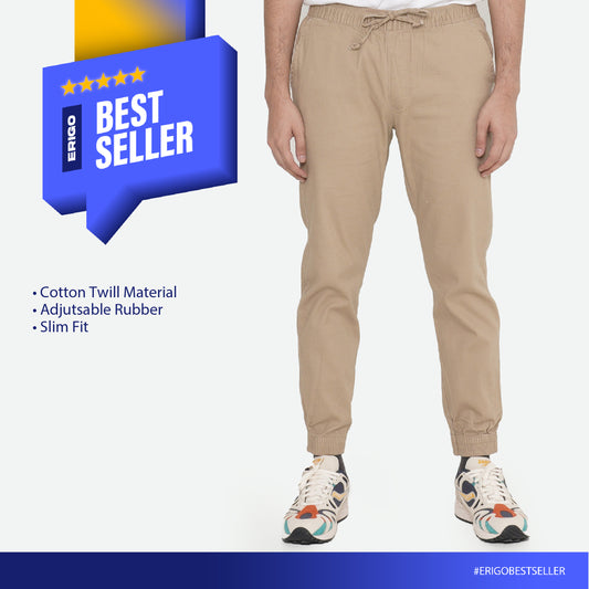 Erigo Jogger Pants Cleo Brown Unisex