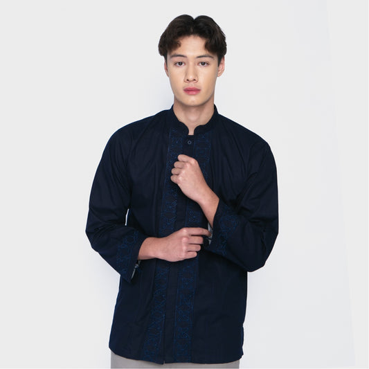 Erigo Koko Long Sleeve Bordir Daud Blue