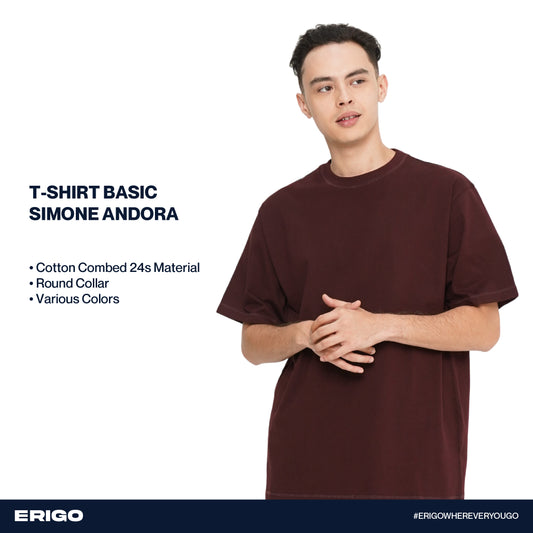 Erigo T-Shirt Basic Simone Andora Unisex