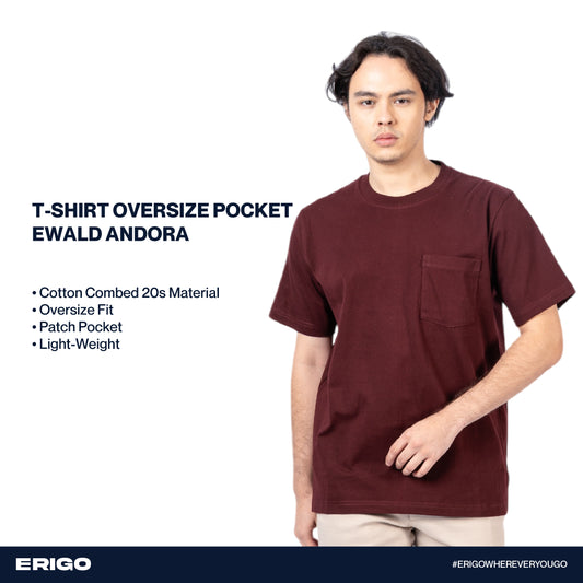 Erigo T-Shirt Oversize Pocket Ewald Andora Unisex