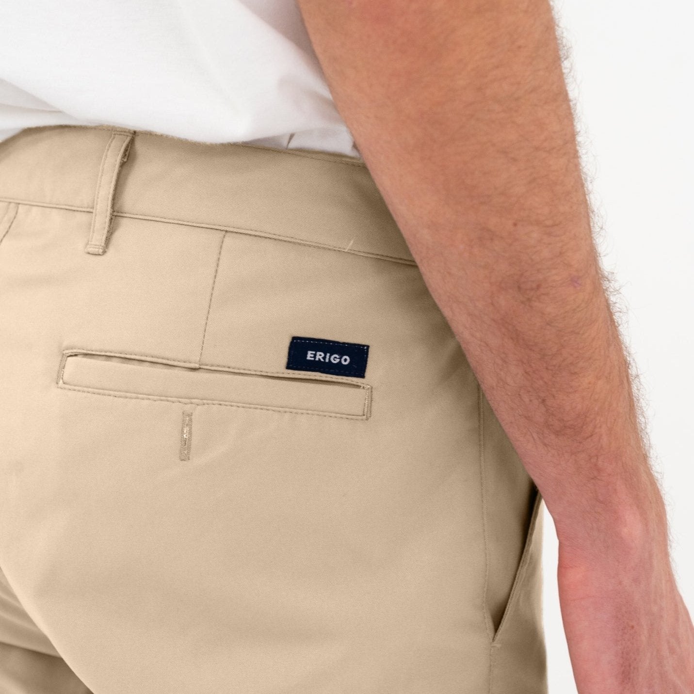 Erigo Chino Pants Super Stretch Elvis Beige Unisex