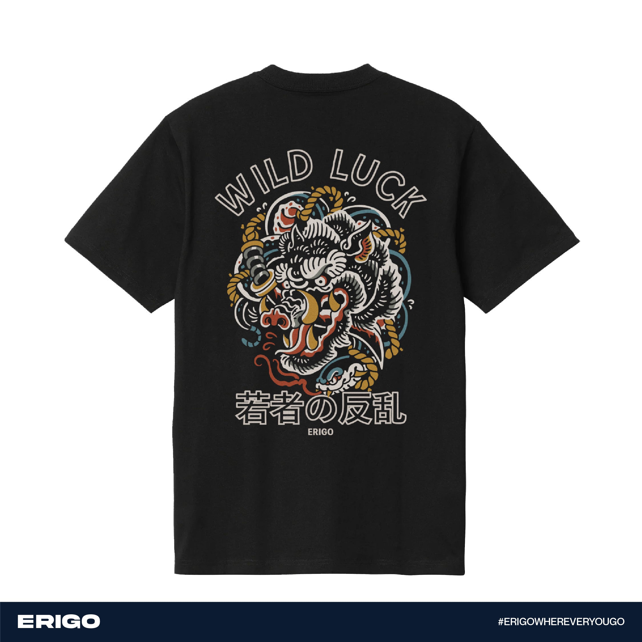 Erigo T-Shirt Oversize DTF Buy 1 Get 3 Bundling 3 | Emari Black, Eizan Black, Arashi Black