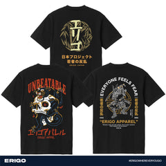 Erigo T-Shirt Oversize DTF Buy 1 Get 3 Bundling 2 | Aizen Black, Aito Black, Ayuri Black