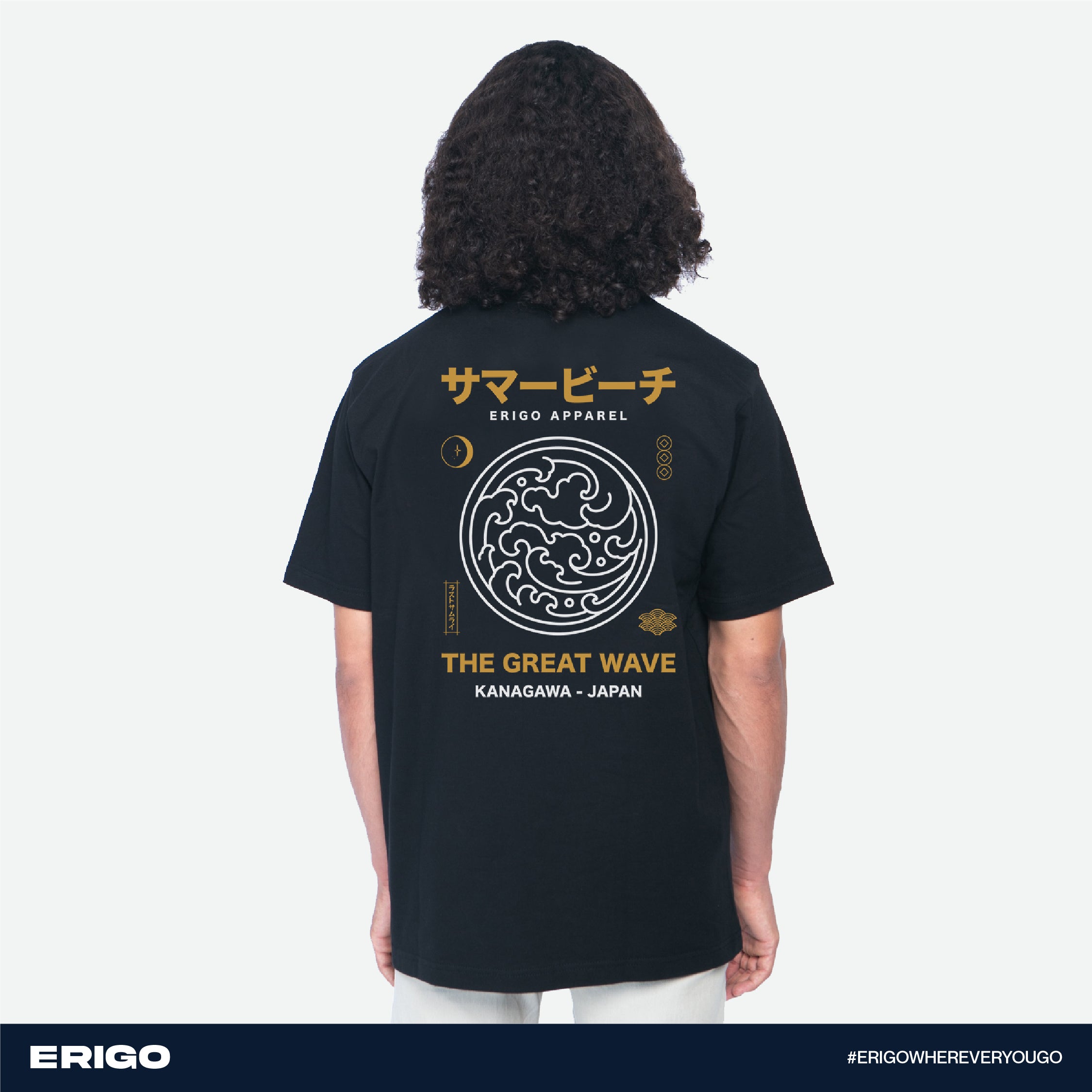 Erigo T-Shirt Oversize Buy 1 Get 3 Bundling 1 Vol 2 | Subara Black, Saiya Black, Seiji Black