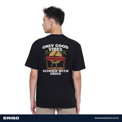Erigo T-shirt Oversize DTF Series Buy 1 Get 2 Bundling 3 Vol 3 | Kharel Black, Perceval Black