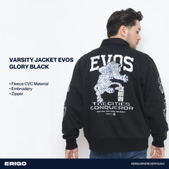 Erigo Varsity | Evos Glory Black Unisex