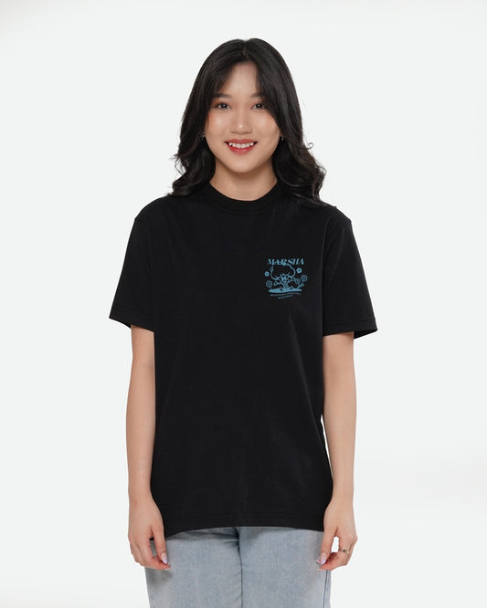 Erigo T-Shirt Oversize JKT48 Team Marsha Black Unisex