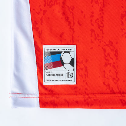 Erigo Jersey Arkanax Red Ella - Kaos Jersey Unisex