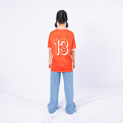 Erigo Jersey Aflamara Red Freya - Kaos Jersey Unisex