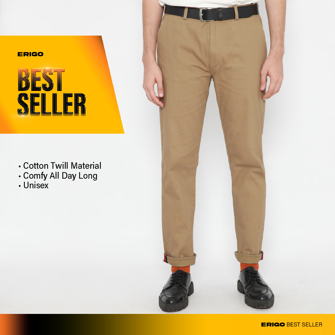 Erigo Chino Pants Ata Olive Unisex