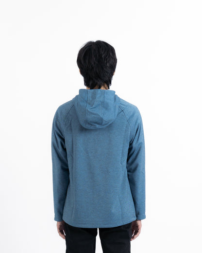 Erigo Long Sleeve Hoodie Tees Moses Blue - Kaos Hoodie Lengan Panjang Unisex
