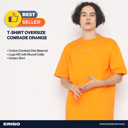 Erigo T-Shirt Oversize Conrade Orange Unisex