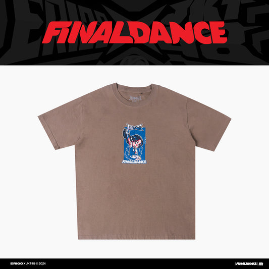 Erigo T-shirt Oversize Gita Final Dance Khaki - Kaos Oversize Unisex