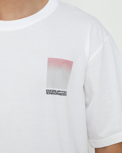 Erigo Progressive Tee The Flag White - Kaos Unisex