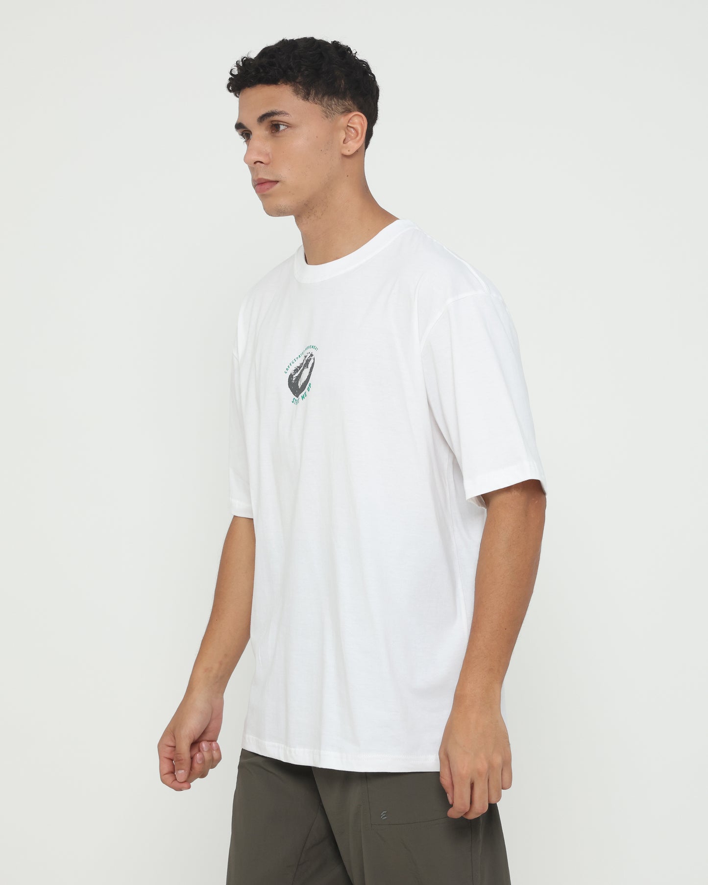 Erigo Progressive Tee The Mota White - Kaos Unisex