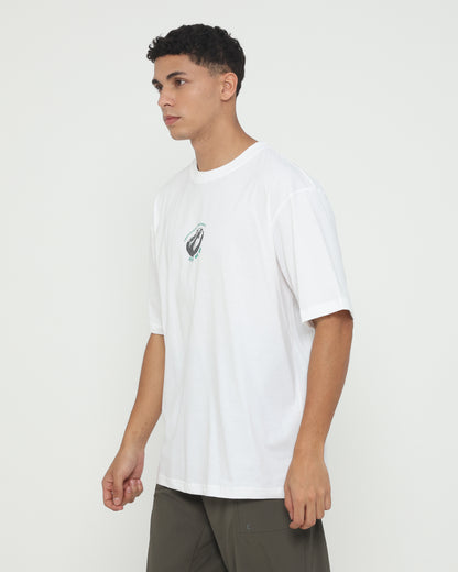 Erigo Progressive Tee The Mota White - Kaos Unisex