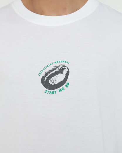 Erigo Progressive Tee The Mota White - Kaos Unisex