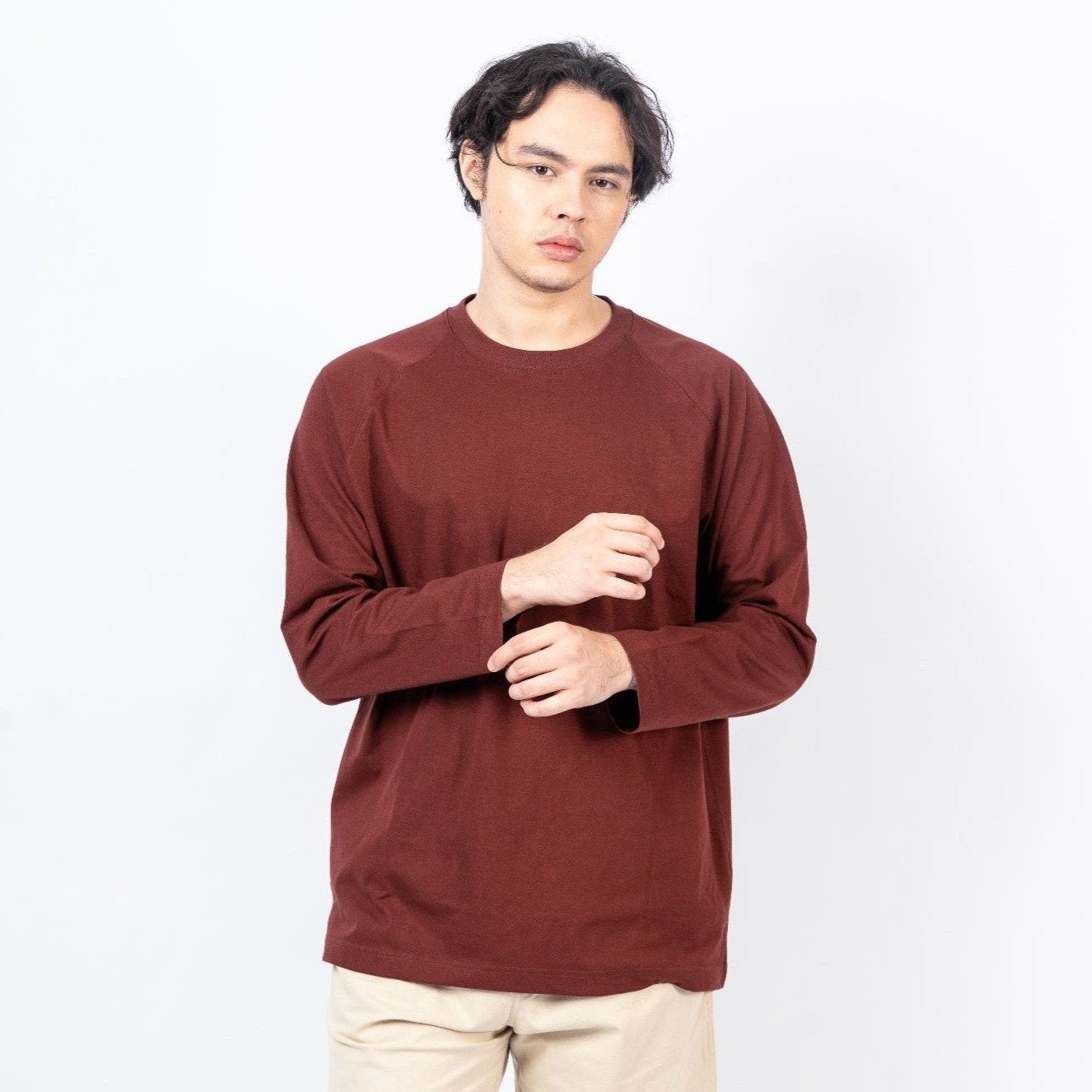 Erigo Movease Long Sleeve Albern Maroon Unisex